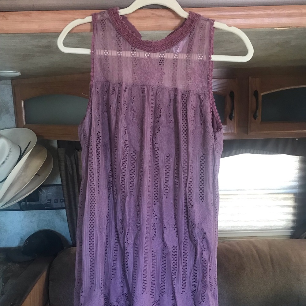 Lace Mini Dress